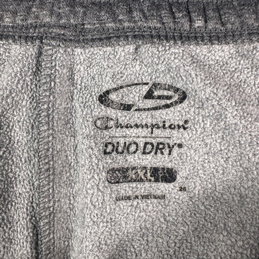 Champion Duo Dry Mens XXL Gray Athletic Sweatpants Straight Leg - Picture 6 of 9